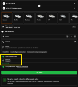 How to Use a GetTransfer Promo Code