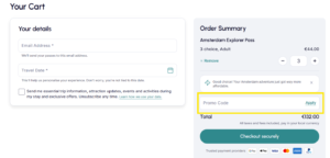 How to Use a Go City Promo Code